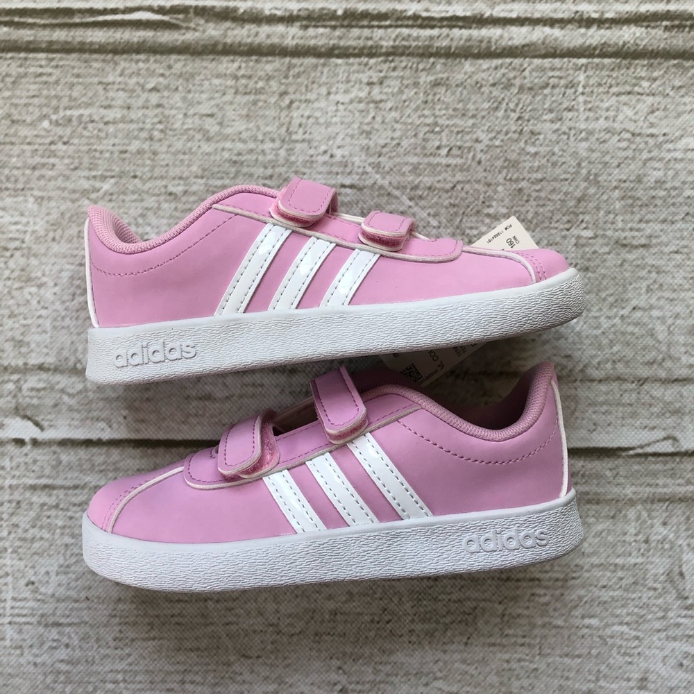 Pink Adidas Toddler Sneakers Size 10 Girls